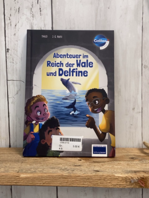   Buch Abenteuer im Reich der Wale und Delfine 