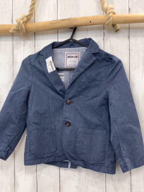 Minotti  Jacket  Gr. 110  blau 