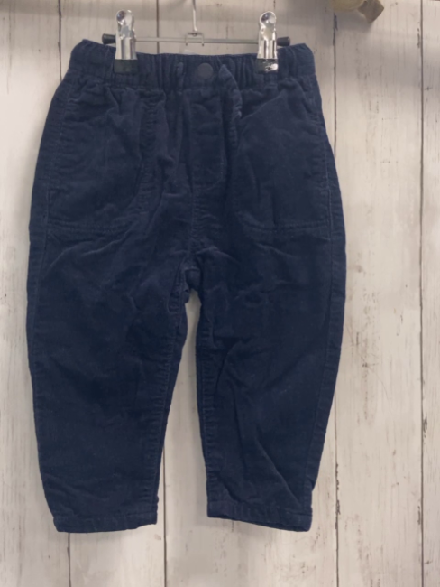 Zara  Hose  Gr. 86  blau Kord Bund verstellbar 