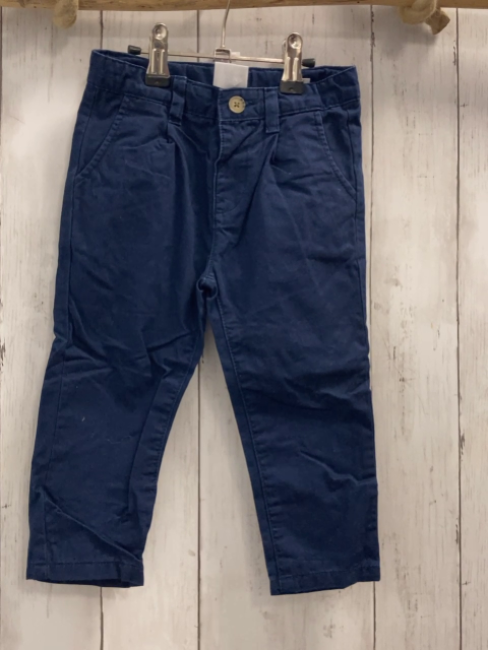 Zara  Hose  Gr. 92  blau Bund verstellbar 