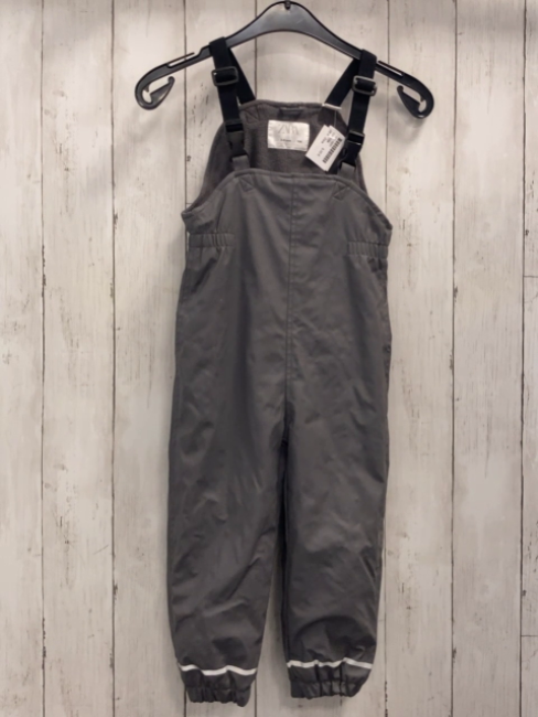 Zara  Regenhose  Gr. 104  grau gummiert gefüttert 