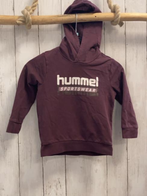Hummel Pullover Gr. 110  bordeauxrot weiße Schrift