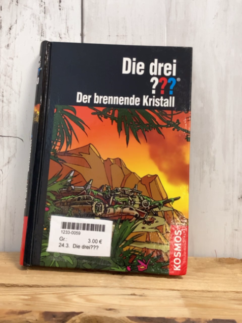 Die drei??? Buch Der brennende Kristall 
