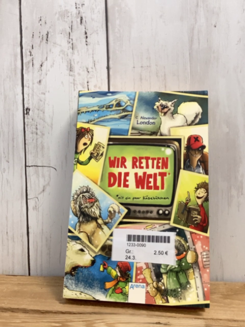   Taschenbuch Wir retten die Welt 