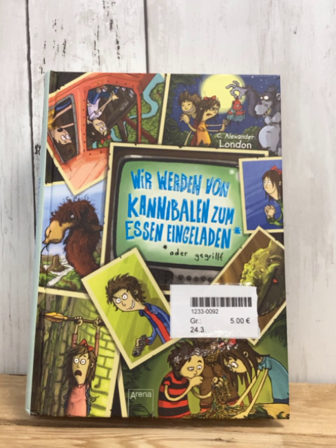   Buch Wir werden von Kannibalen zum Essen eingeladen 
