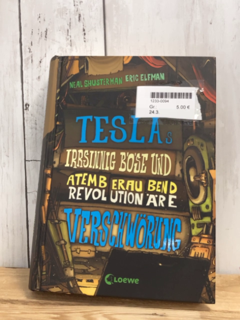   Buch Teslas irrsinnig böse und atemberaubende revolutionäre Verschwörung 
