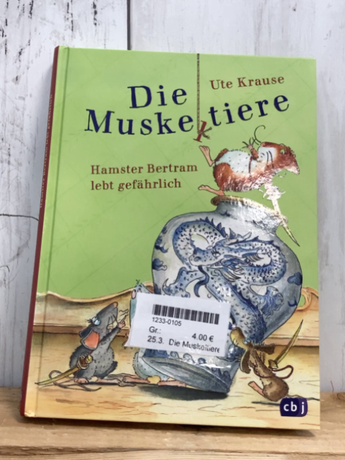 Die Muskeltiere Buch Hamster Bertram lebt gefährlich 