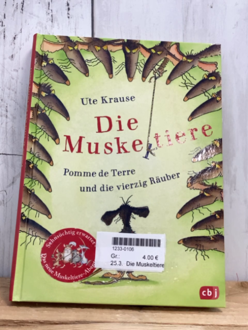 Die Muskeltiere Buch Pomme de Terre und die vierzig Räuber 