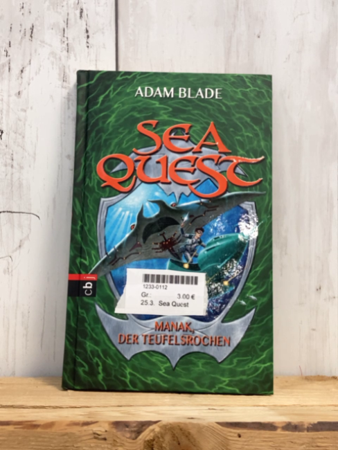 Sea Quest Buch Manak, der Teufelsrochen 