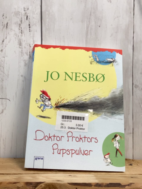 Doktor Proktor  Taschenbuch Doktor Proktors Pupspulver 