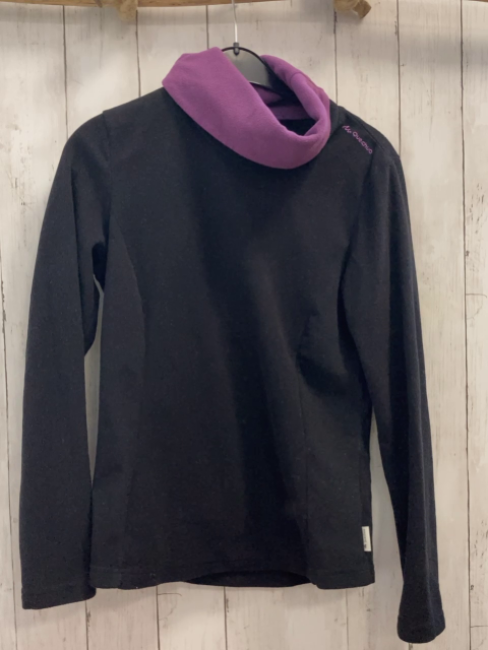 Decathlon  Pullover  Gr. M schwarz Fleece 