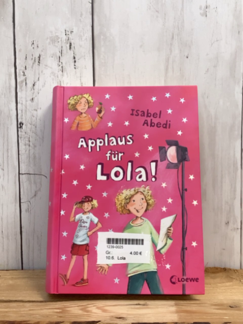Lola  Buch Applaus für Lola 