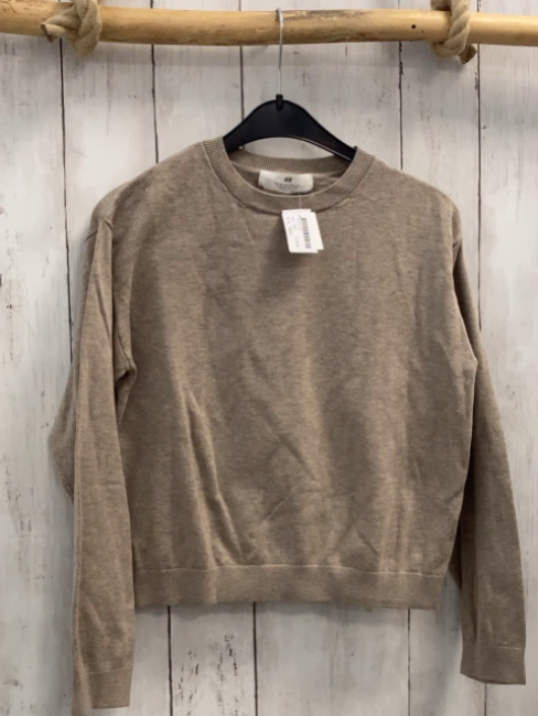 H&M  Pullover  Gr. 152  sand Strick 