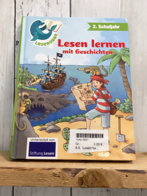 Leserobe  Buch Lesen lernen mit Geschichten 