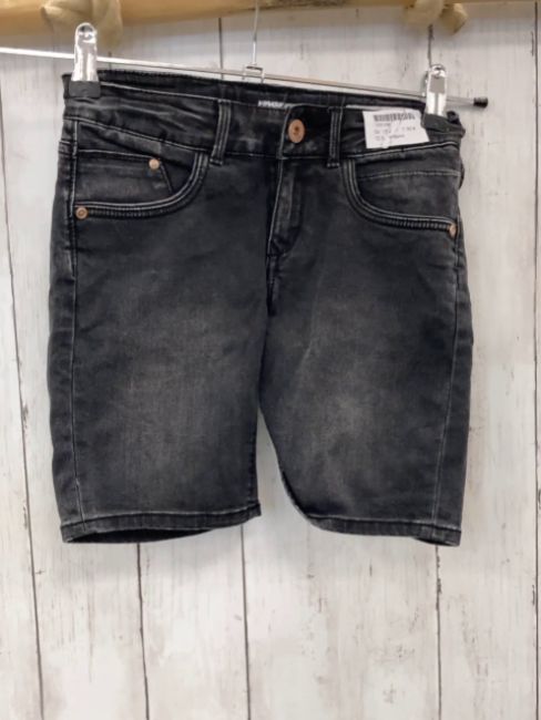 Vngino  Kleid  Gr. 152  grau Jeans Bund verstellbar  