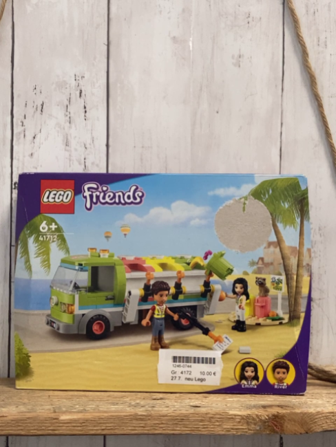 neu Lego  4172  Recyclingfahrzeug + Container 