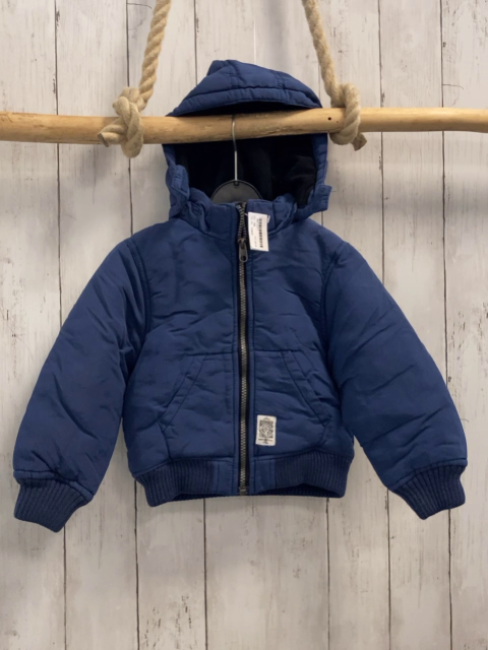 H&M Winterjacke Gr. 92  blau 