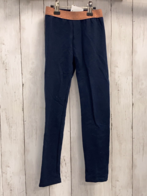 S´Oliver  Leggings  Gr. 122  blau bronze Glitzerbund 