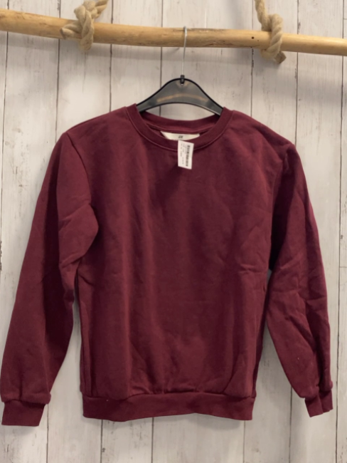 H&M Pullover Gr. 134  burgunder