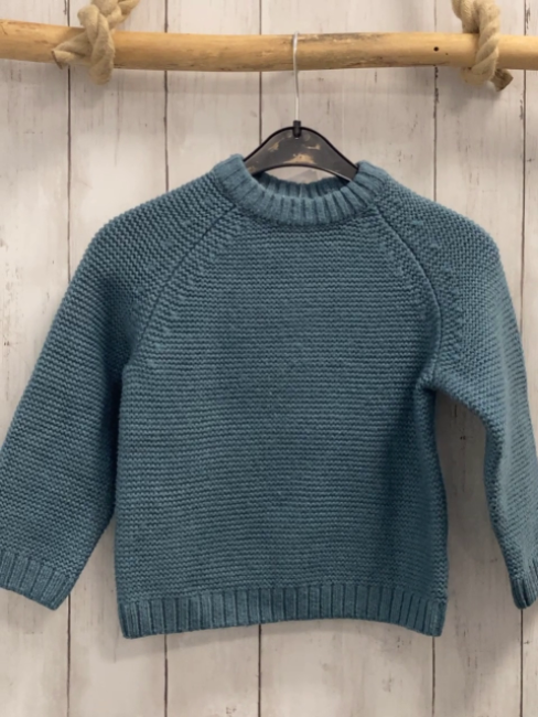 Zara  Pullover  Gr. 104  petrol Strick