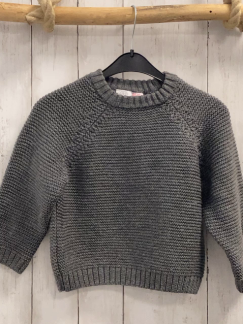 Zara  Pullover  Gr. 104  grau Strick 