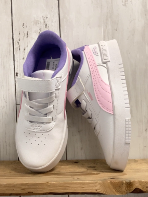neu Puma  Schuhe  Gr. 32  weiß rosa lila Ferse + Bund 