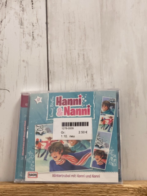 neu  CD Hanni und Nanni Wintertrubel mit Hanni und Nanni 