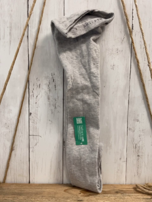 neu  Strumpfhose  Gr. 116  hellgrau 