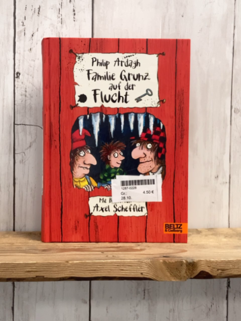   Buch Familie Grunz auf der Flucht 