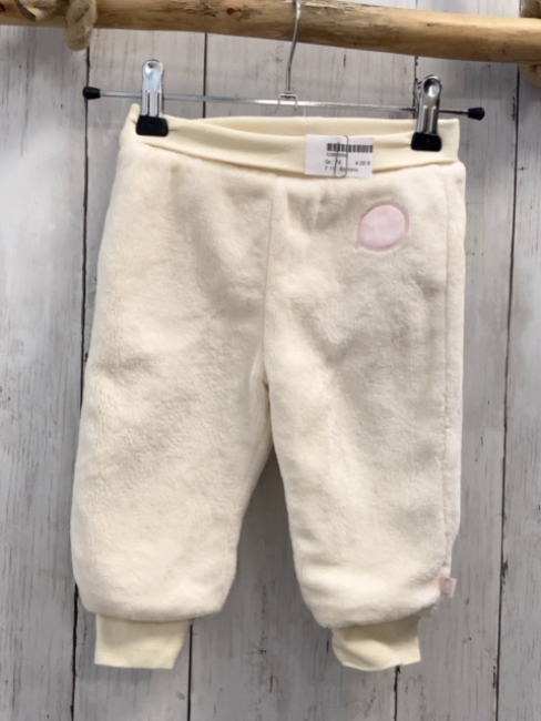 Bornino  Jogginghose  Gr. 74  beige Plüsch 