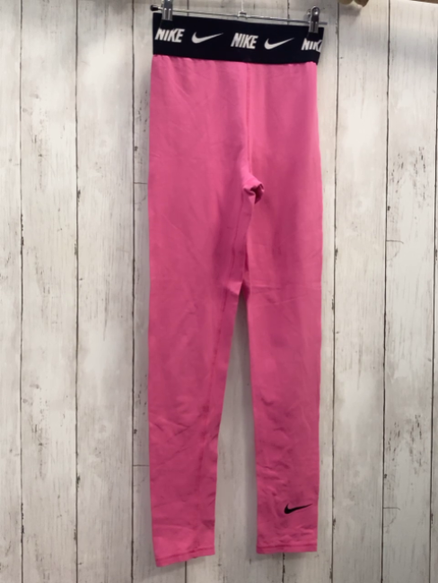 Nike Sportleggings  Gr. 158  pink schwarzer Bund mit Schrift 