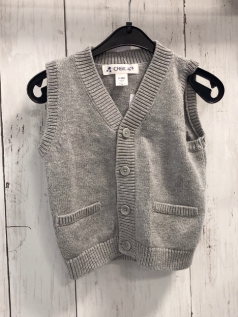 Cherokee  Weste  Gr. 74  hellgrau 