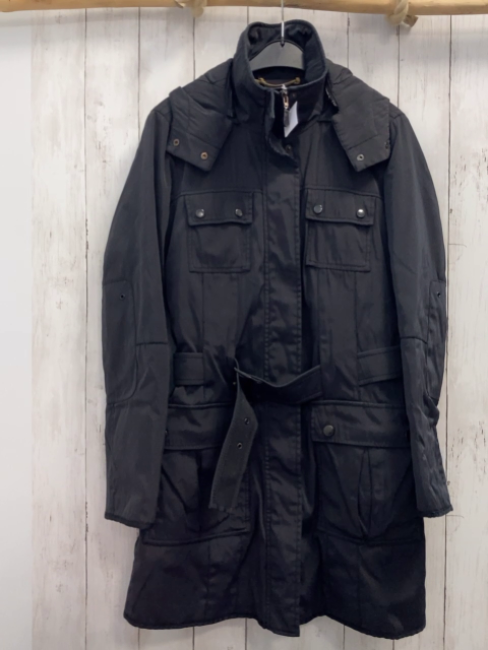 esprit Jacke Gr. L schwarz mit Gürtel