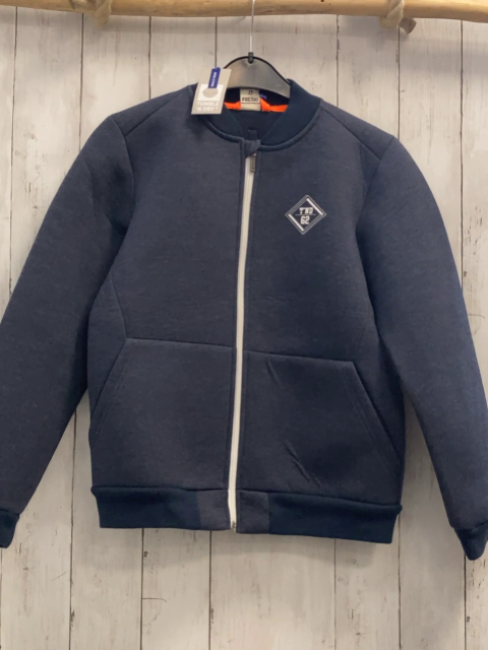 neu Tumble´n´ Dry  Sweatjacke  Gr. 146/152  blau weißer Reißverschluss NP 59,99 € 