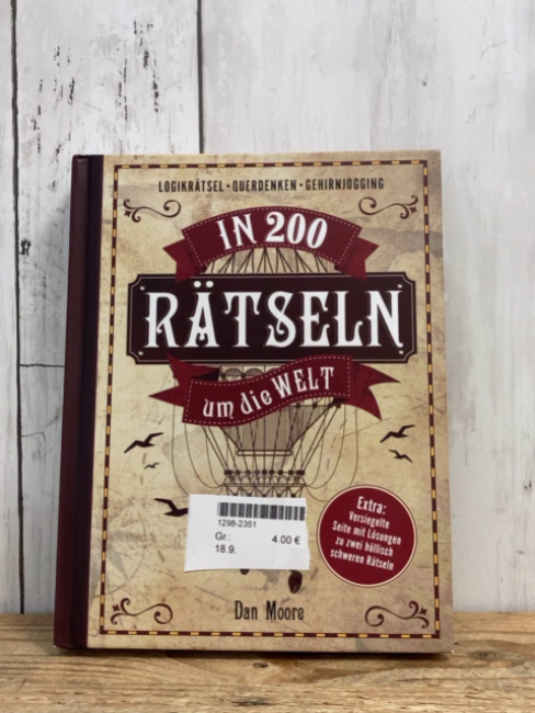   Kreativbuch In 200 Rätseln um die Welt