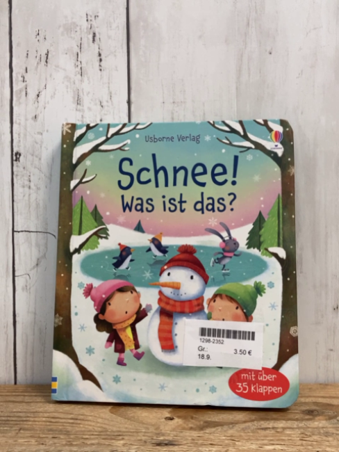   Pappbuch Schnee! Was ist das?