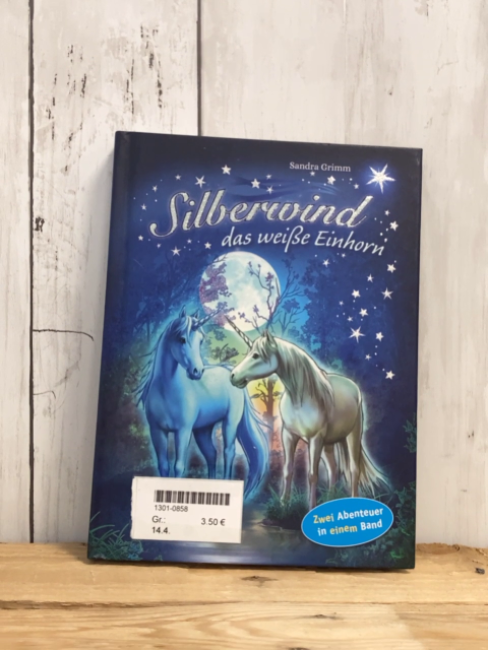  Buch Silberwind das weiße Einhorn 