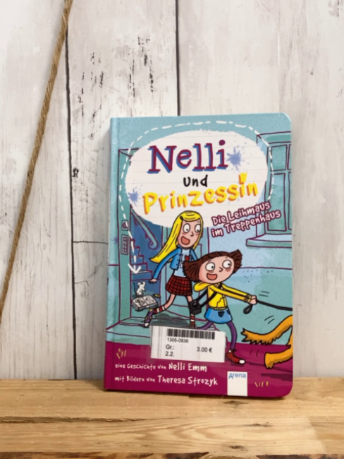   Buch Nelli und Prinzessin Die Leihmaus im Treppenhaus 