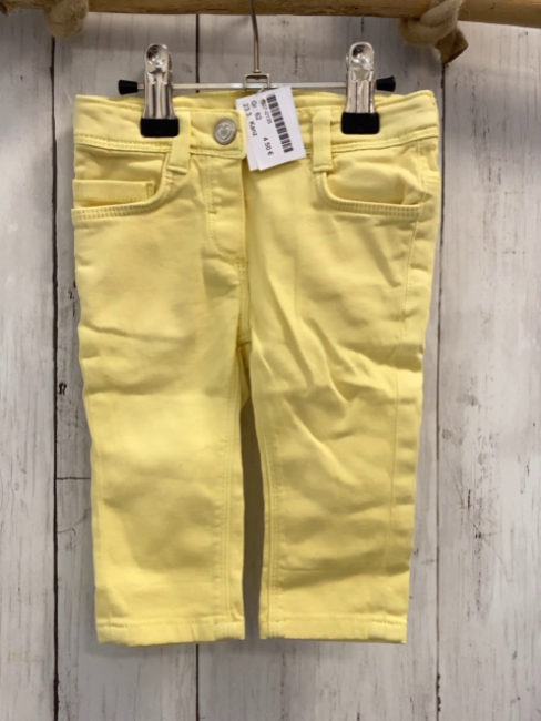 Kanz Hose Gr. 62  gelb Jeans