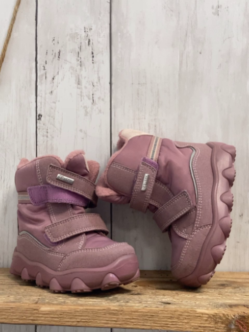 Elefanten  Boots  Gr. 22  lavendel rosa Plüschbund gefüttert 