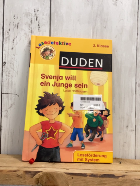 Duden  Buch Svenja will ein Junge sein 