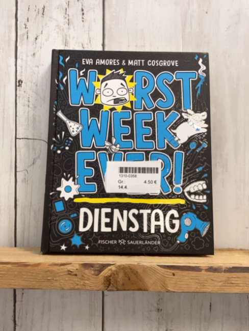   Buch Worst Week ever! Dienstag 