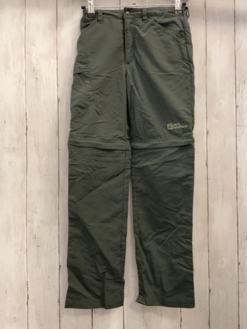 Jack Wolfskin Hose Gr. 140  oliv abtrennbare Beine