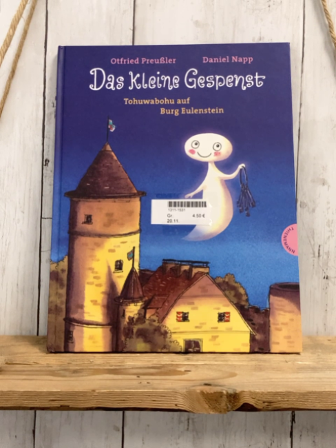  Buch Das kleine Gespenst Tohuwabohu auf Burg Eulenstein 