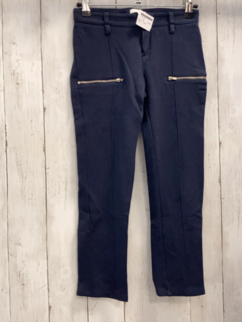 Chloé  Jeggings  Gr. 128  blau goldene Reißverschlüsse 
