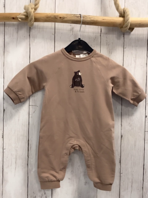 zara Overall Gr. 68  braun Bär