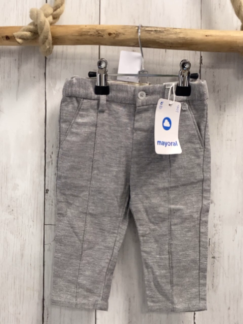 neu Mayoral Hose Gr. 68  beige Struktur Bund verstellbar