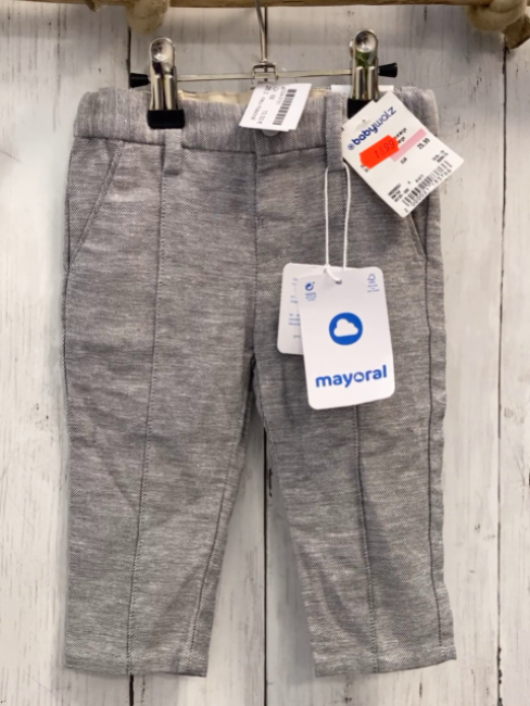 neu mayoral  Hose  Gr. 68  grau hellgraue Streifen NP 25,99 € reduziert auf 18,99 € 