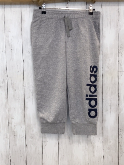 Adidas  Jogginghose  Gr. 34/36  grau dunkelgraue Schrift 3/4 lang 