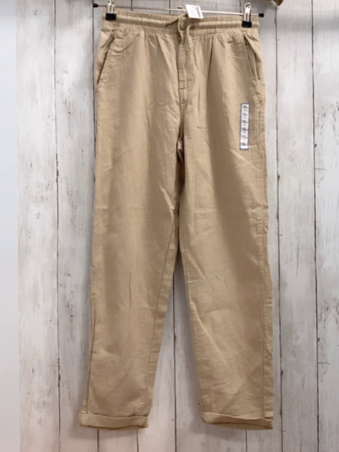 neu Reserved  Hose  Gr. 158  beige weiße Rippen NP 17,99 € 